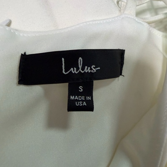 Lulu's Cream Mini Dress - Picture 3 of 6